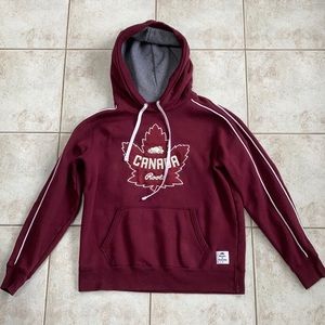 EUC Roots Women’s Small Burgundy Hoodie